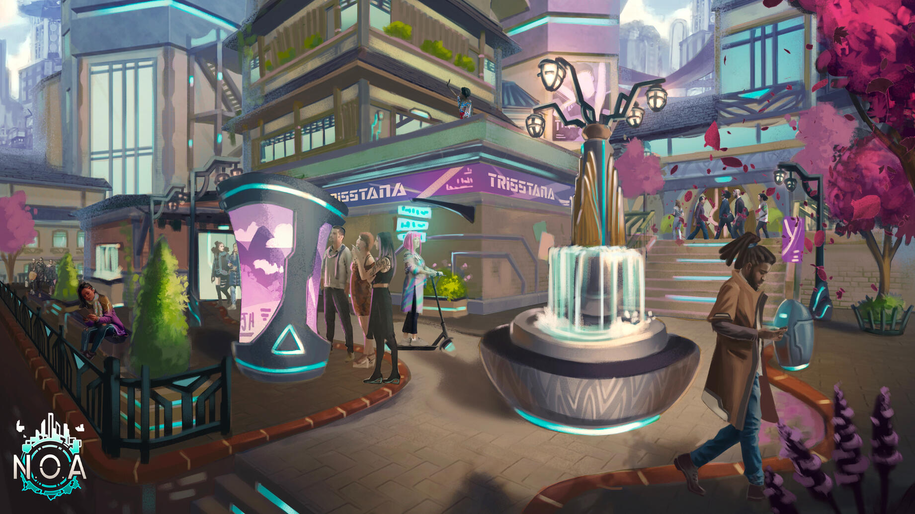 N.O.A // Key art // 2022