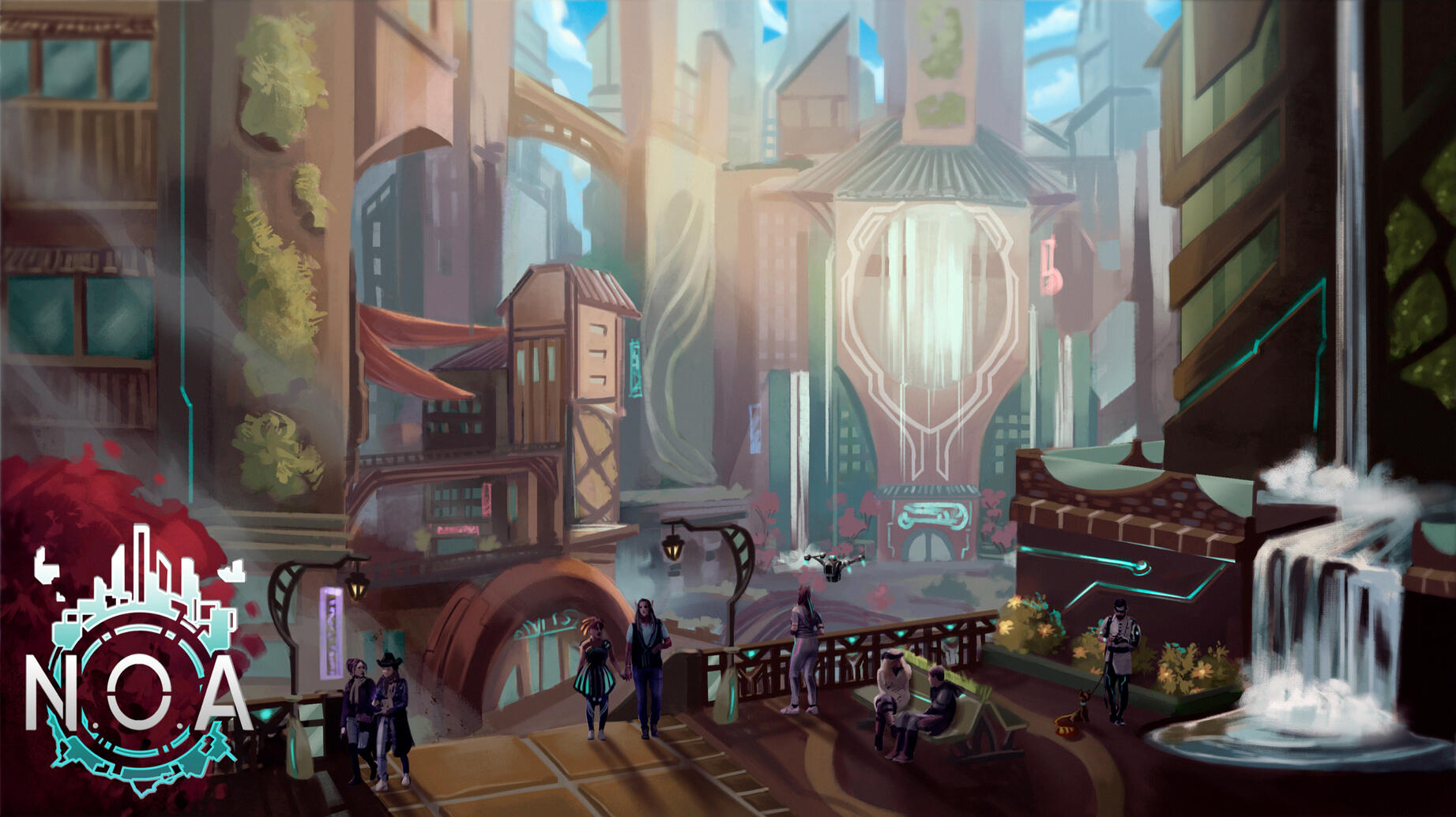 N.O.A // Key art // 2022