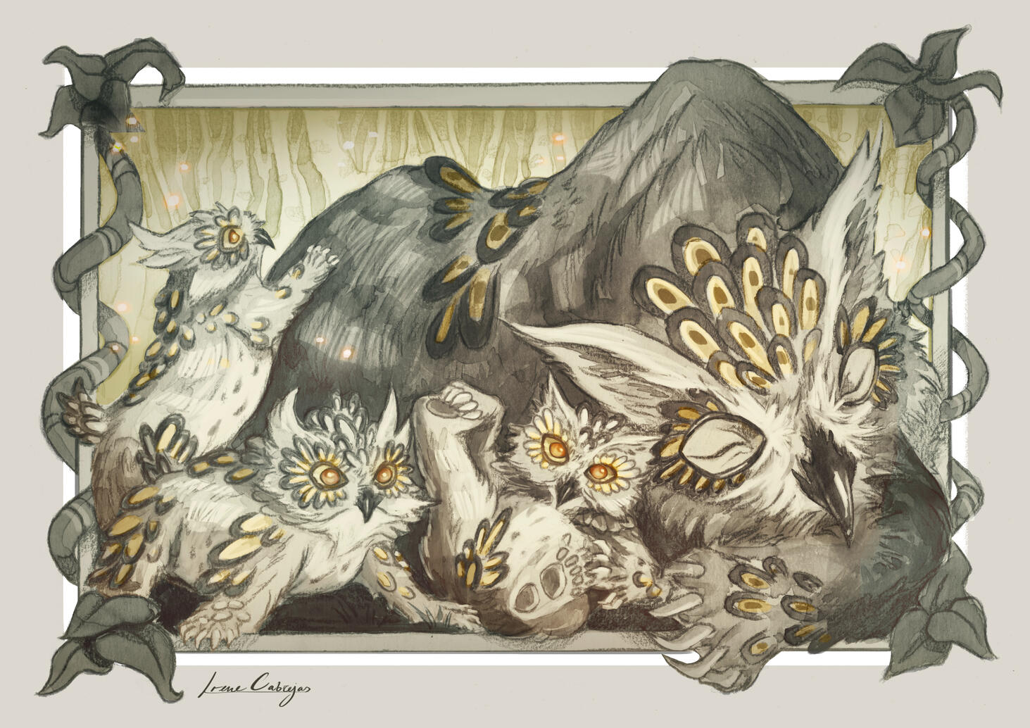 Owlbear Family // 2023