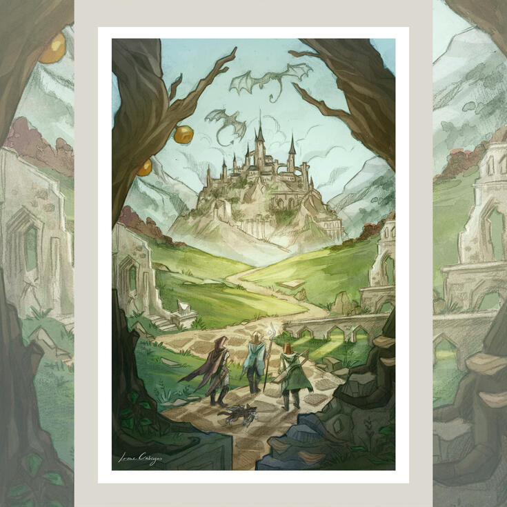 The adventure begins