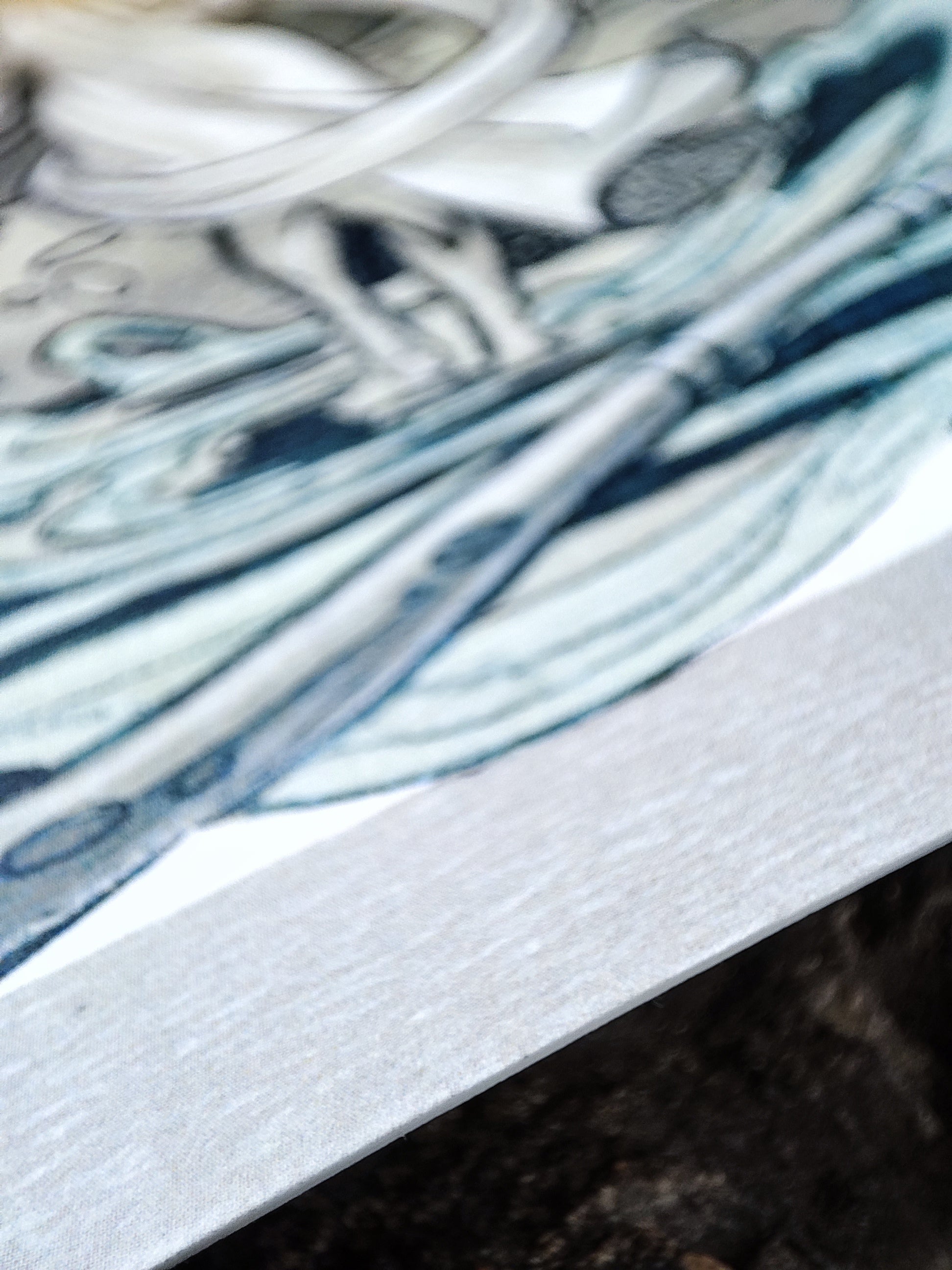 Dragon and Nymph - Print