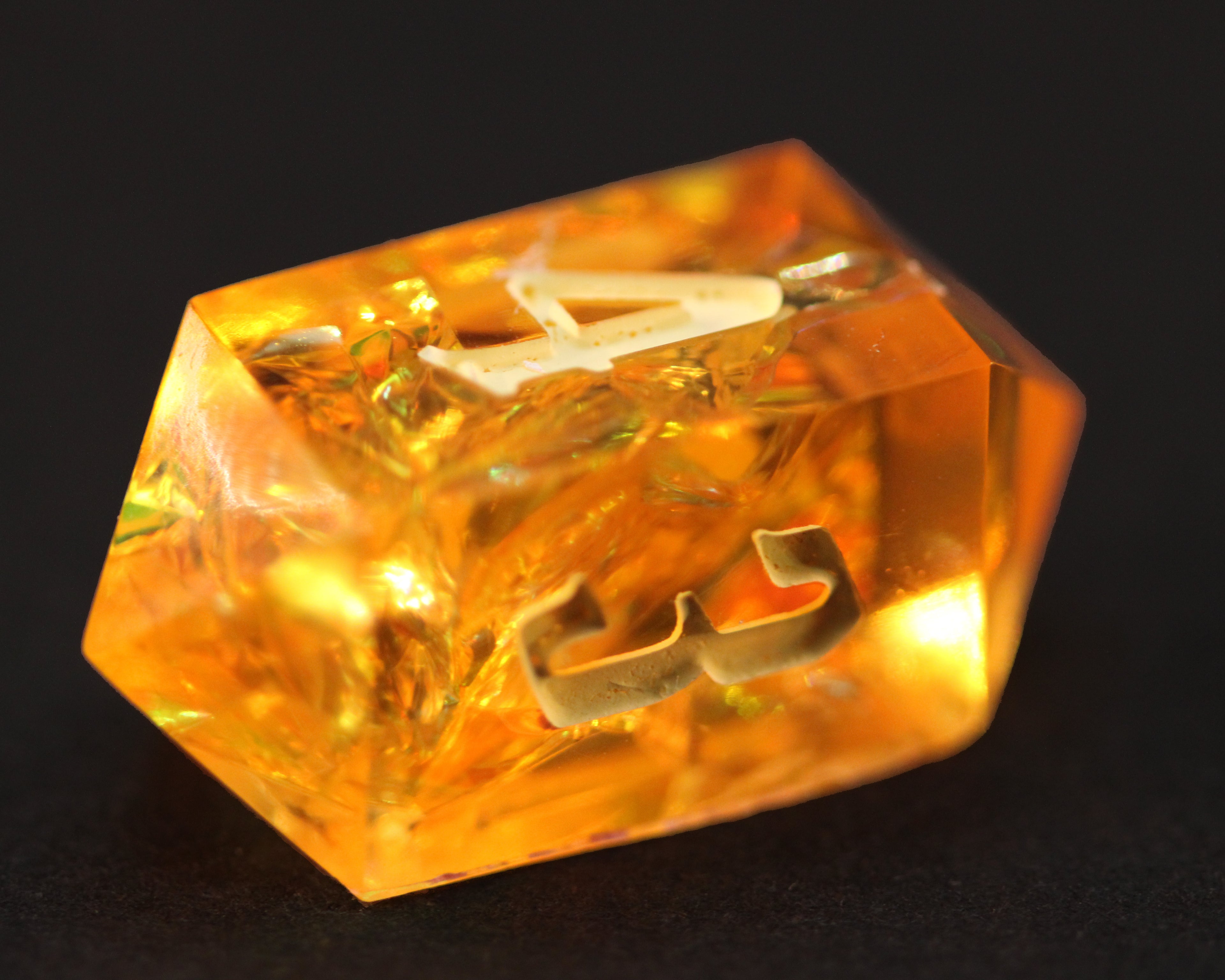 Tymora's Devotion - Handmade Polyhedral Dice Set