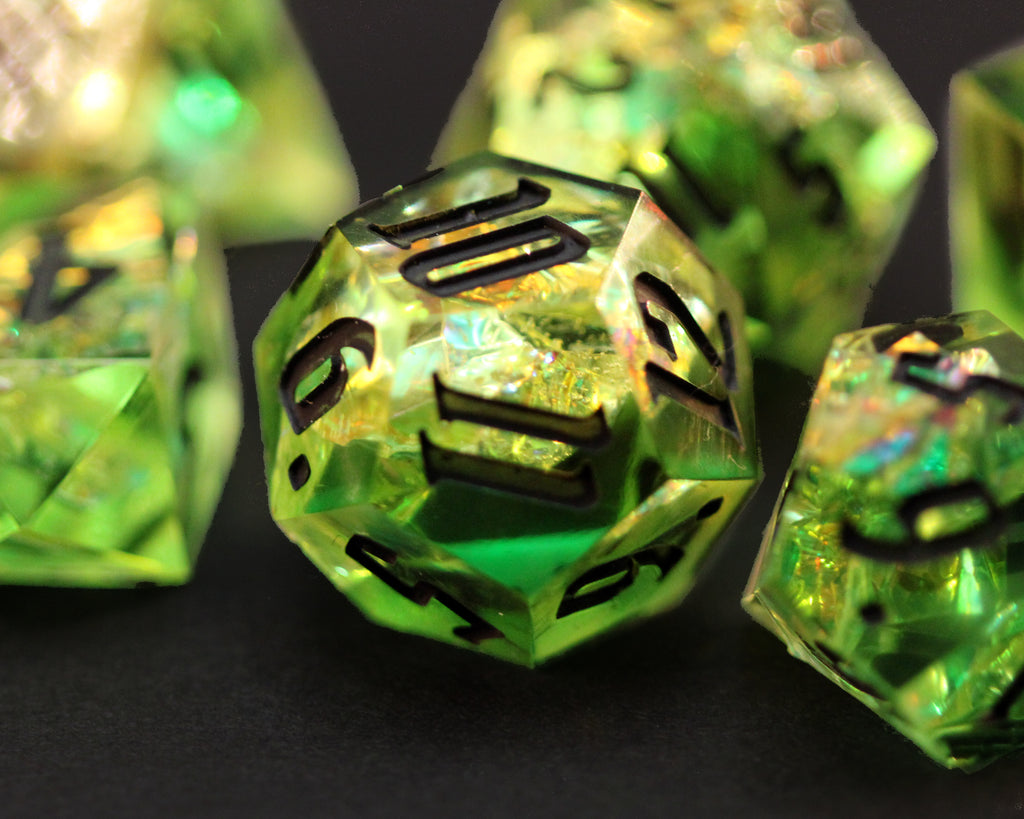 Wicked - Handmade Polyhedral Dice Set