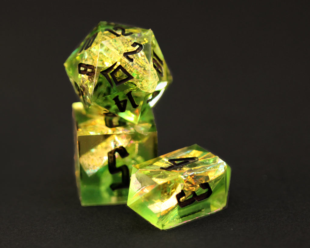 Wicked - Handmade Polyhedral Dice Set