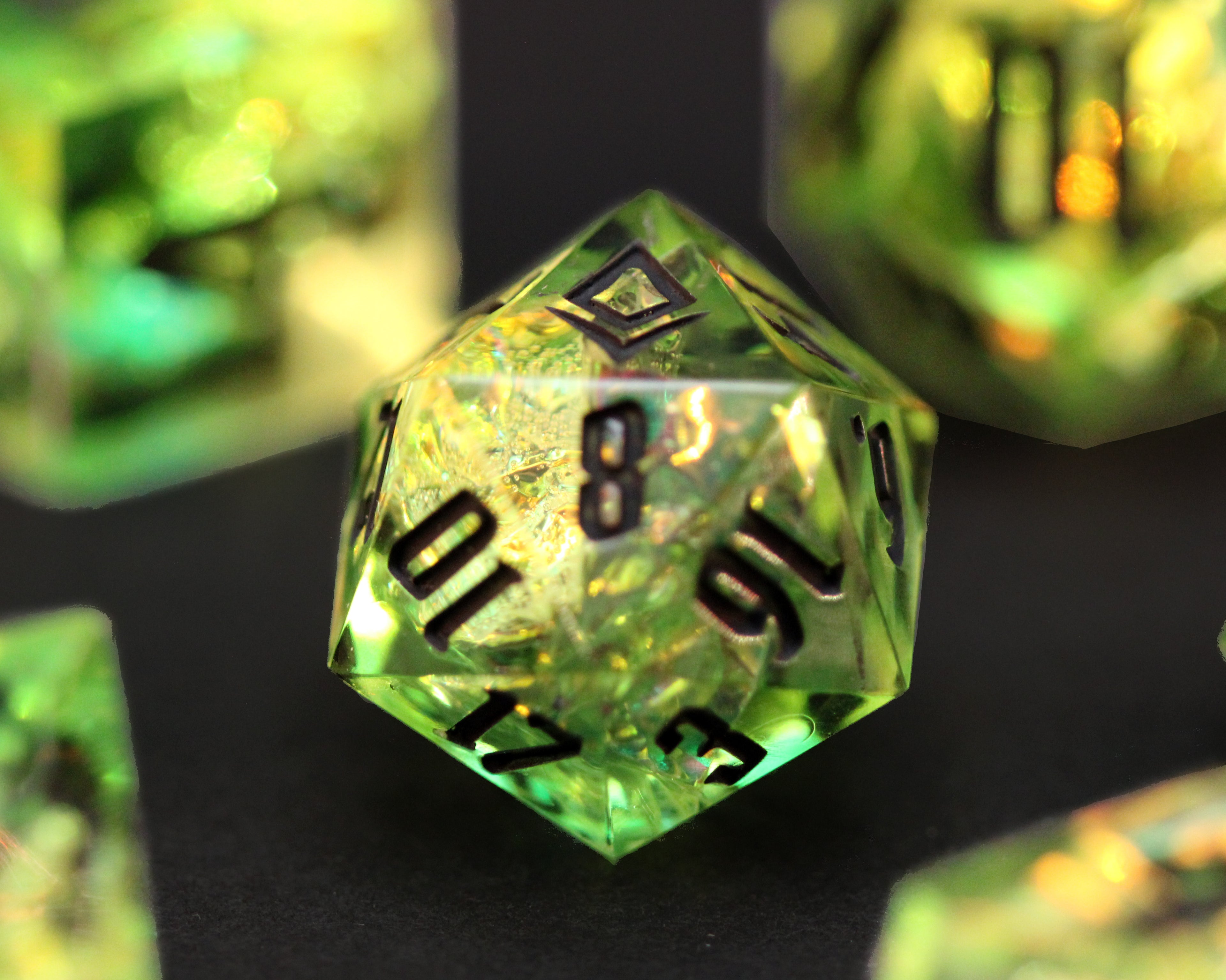 Wicked - Handmade Polyhedral Dice Set