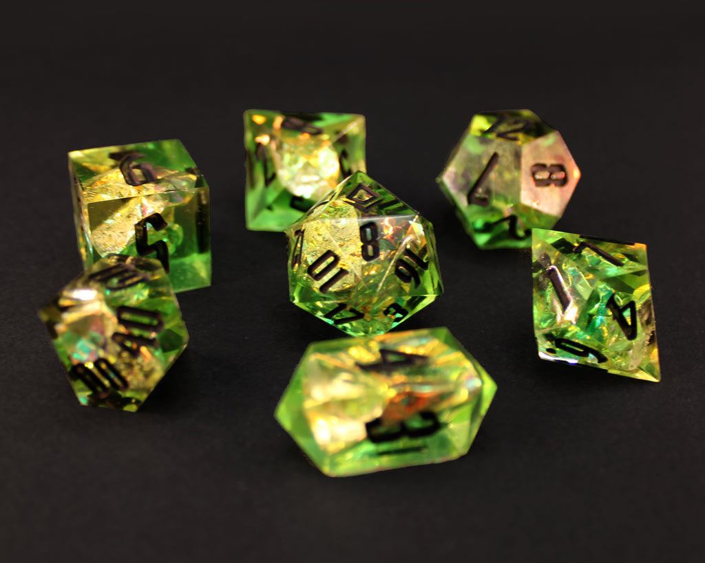 Wicked - Handmade Polyhedral Dice Set