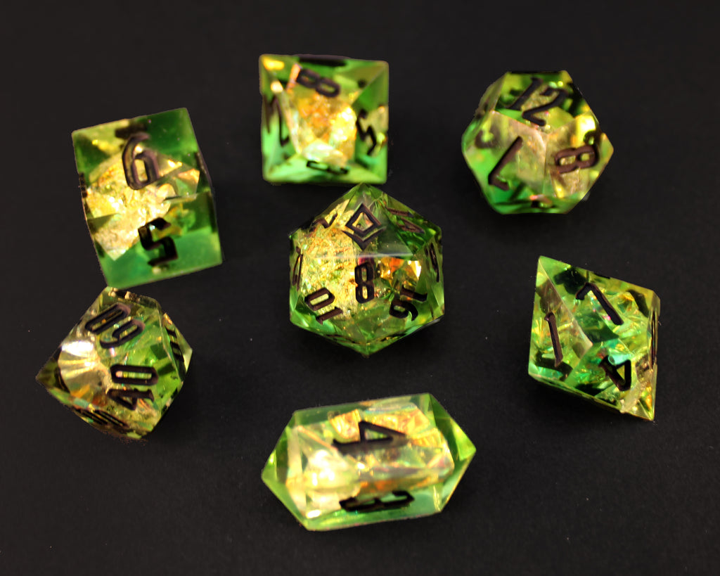 Wicked - Handmade Polyhedral Dice Set