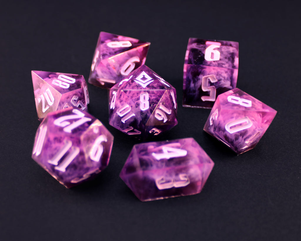 Secretos del roble - Juego de dados poliédricos hechos a mano 