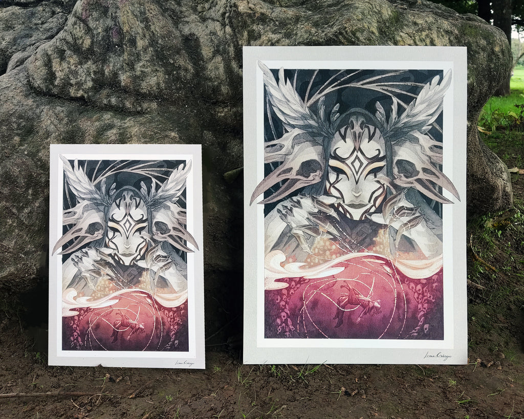 Matron of ravens - Print