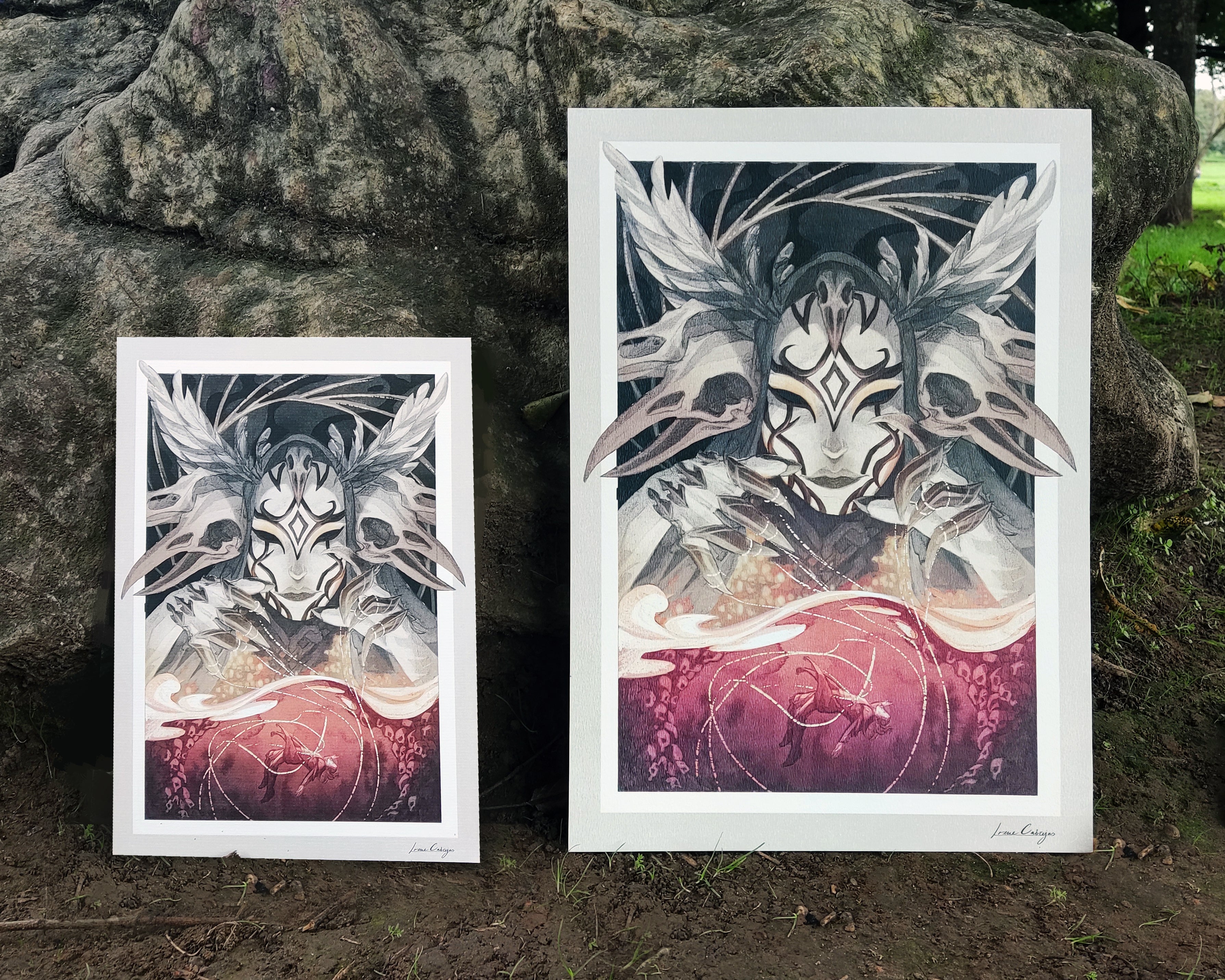 Matron of ravens - Print