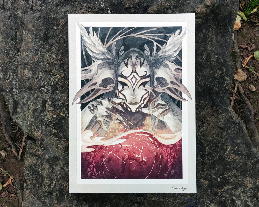 Matron of ravens - Print