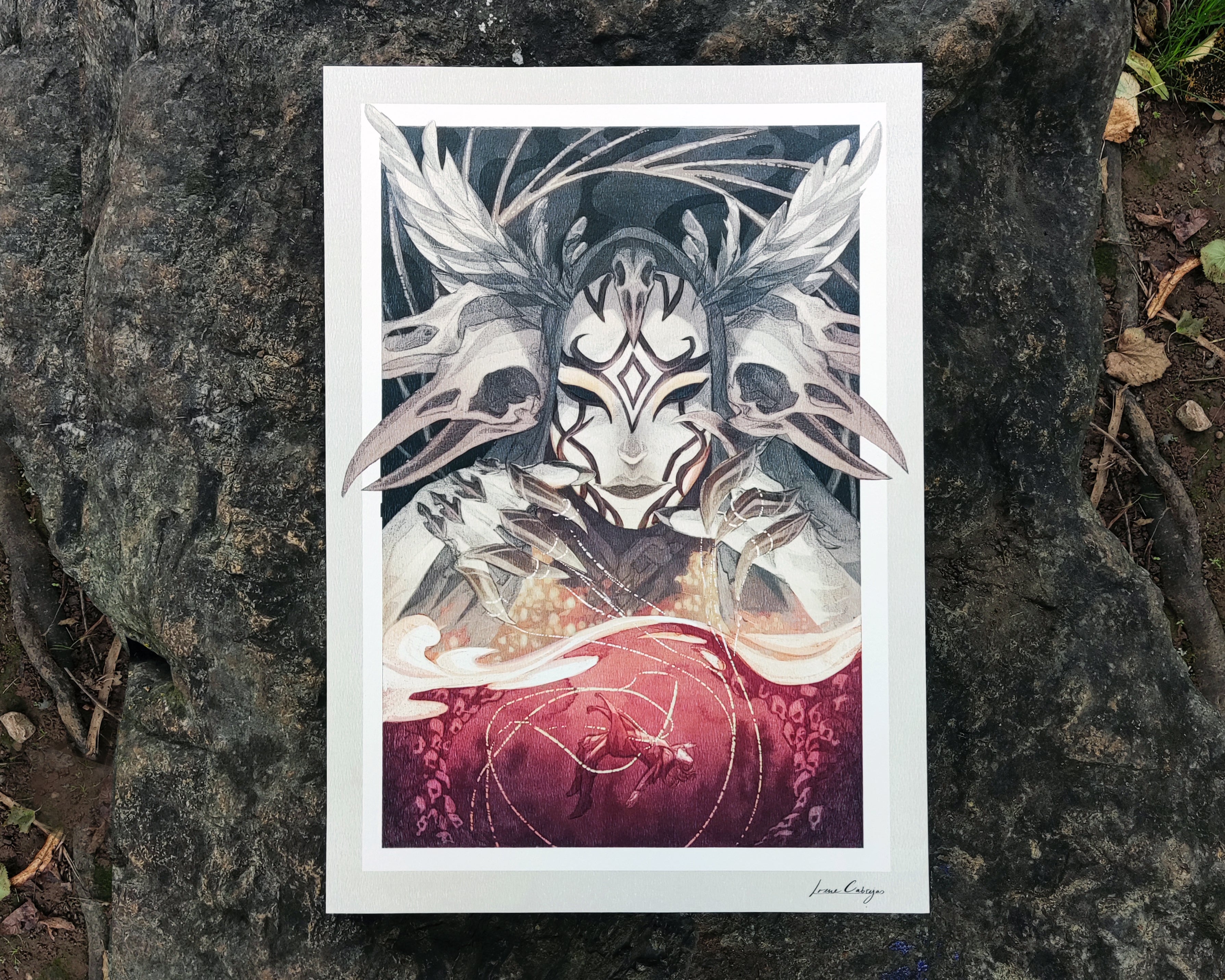 Matron of ravens - Print
