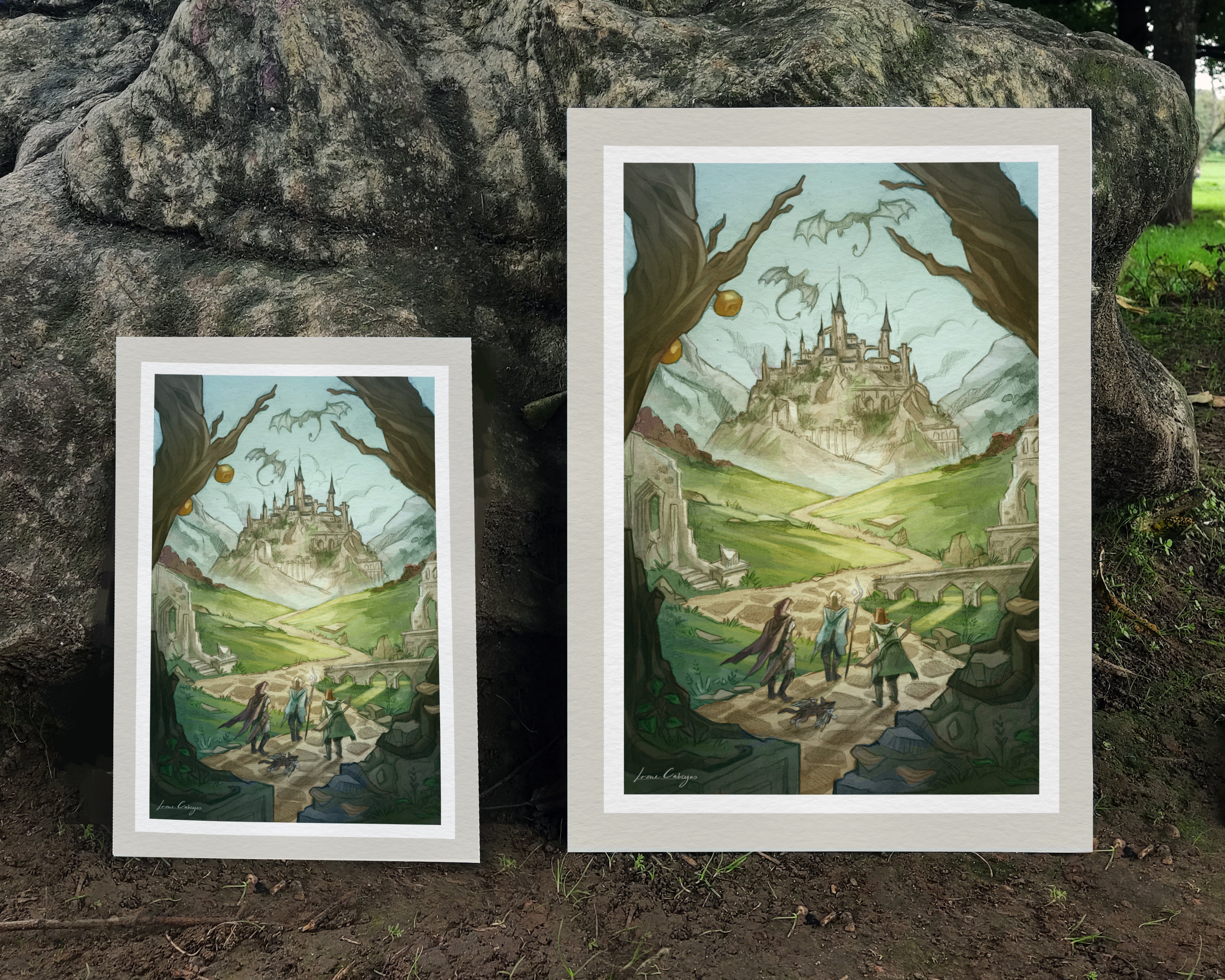 The adventure begins - Print