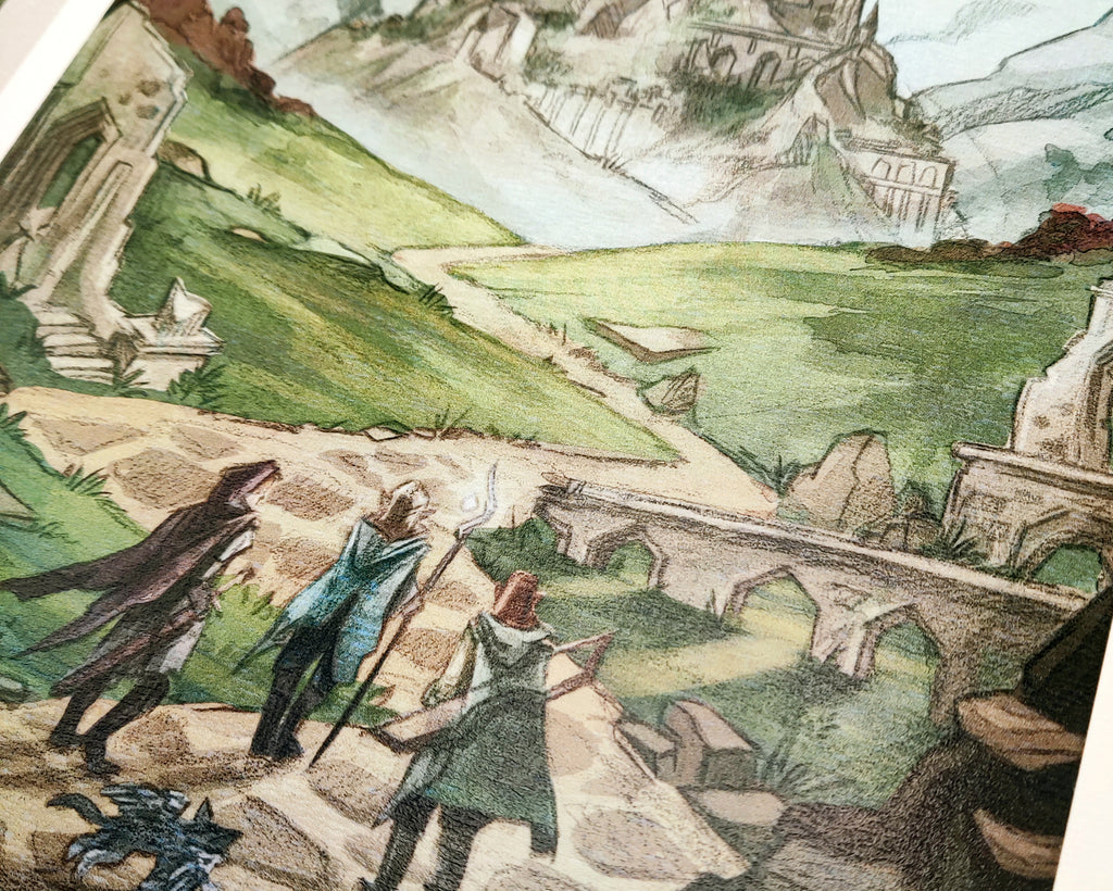 The adventure begins - Print