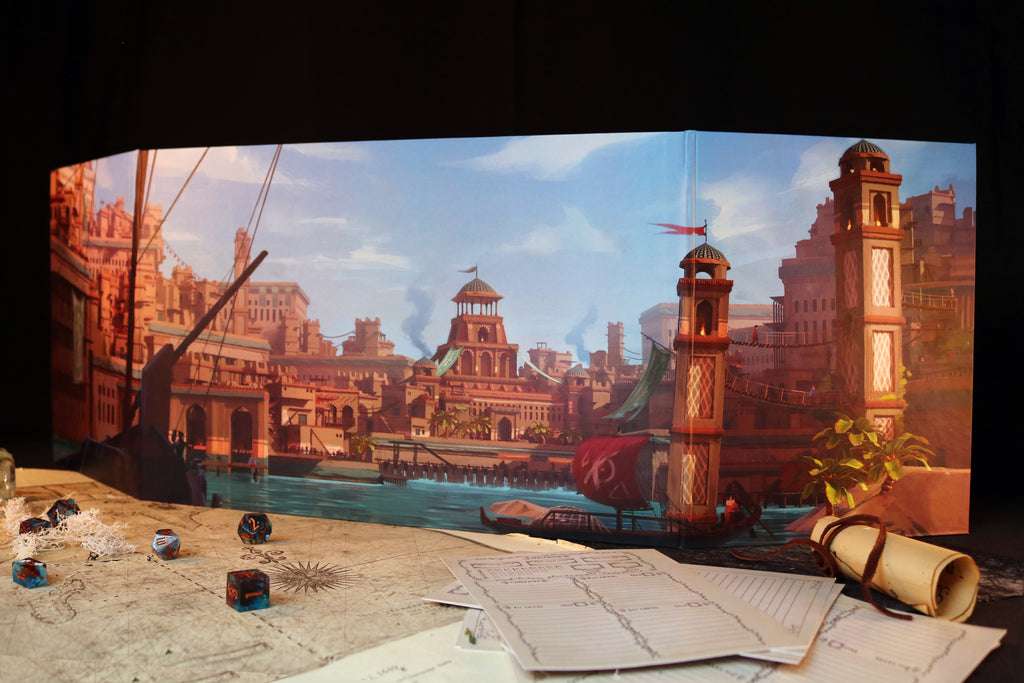 Desert lands DM Screen