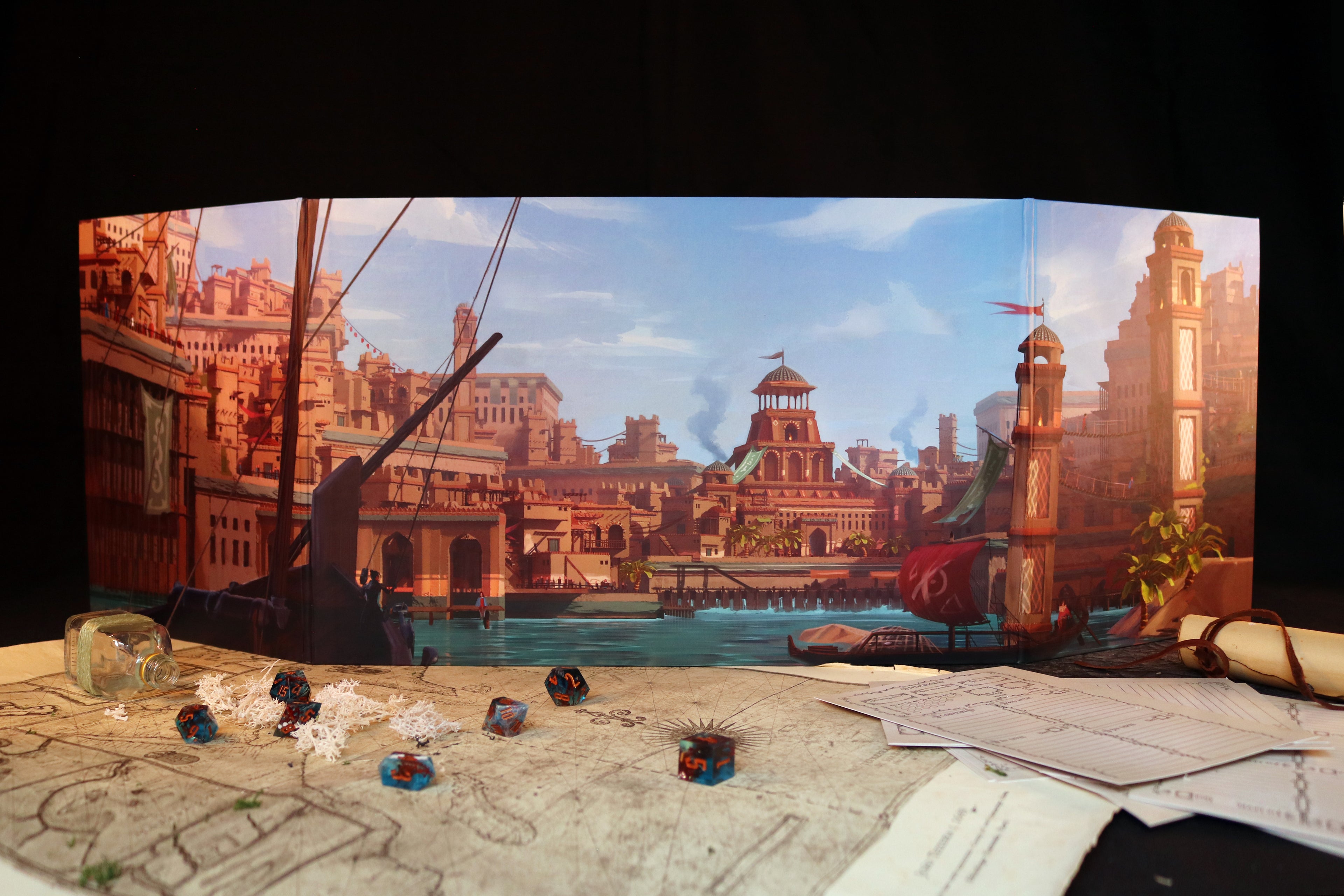 Desert lands DM Screen