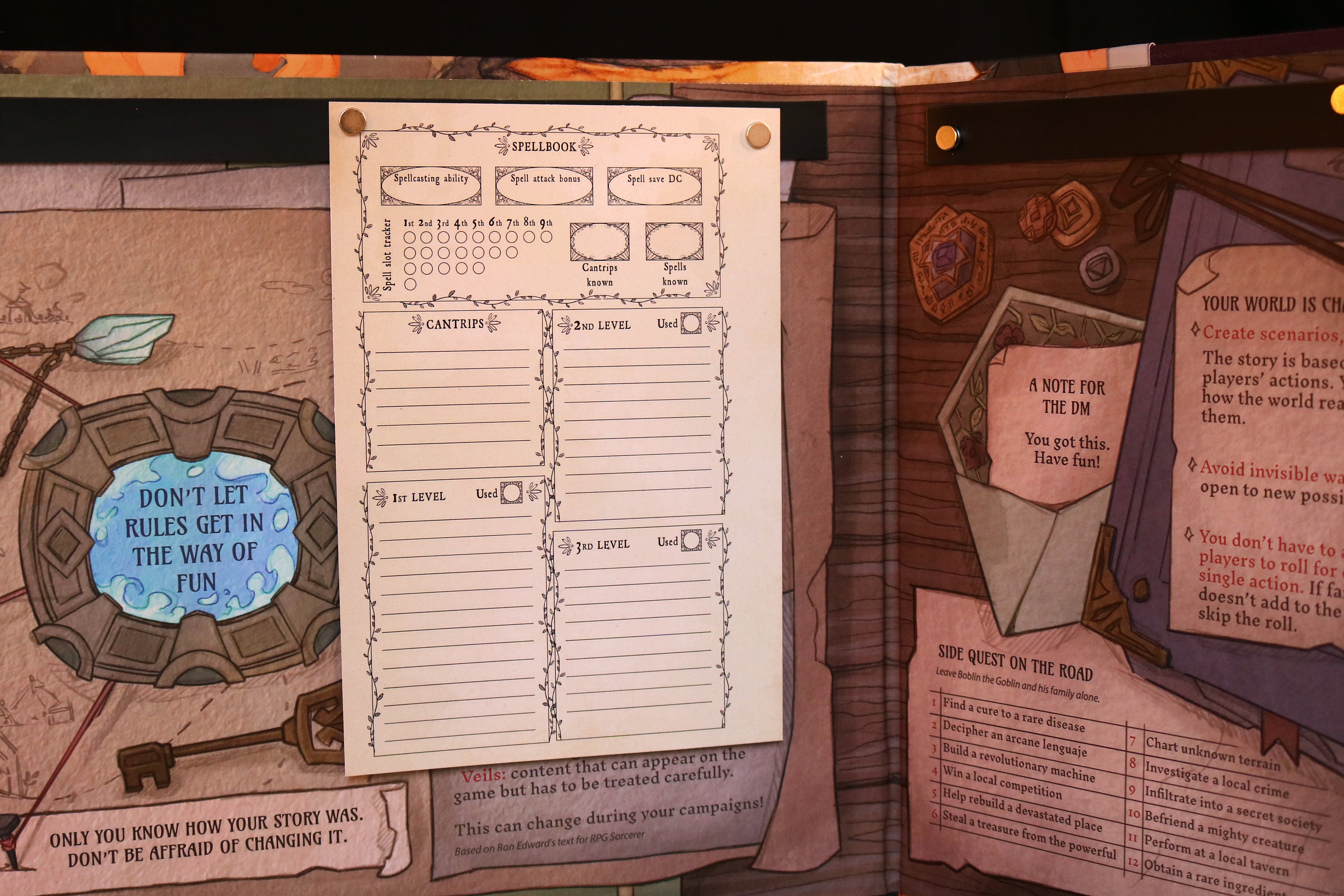 Owlbears Family DM Screen