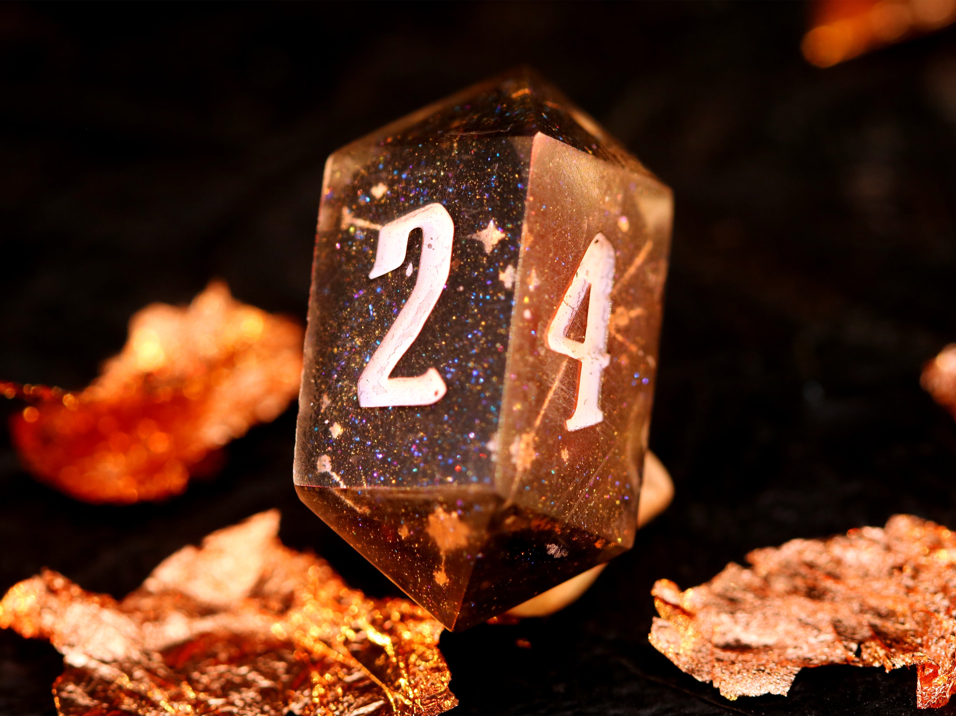 Start Chart - Handmade Polyhedral Dice Set