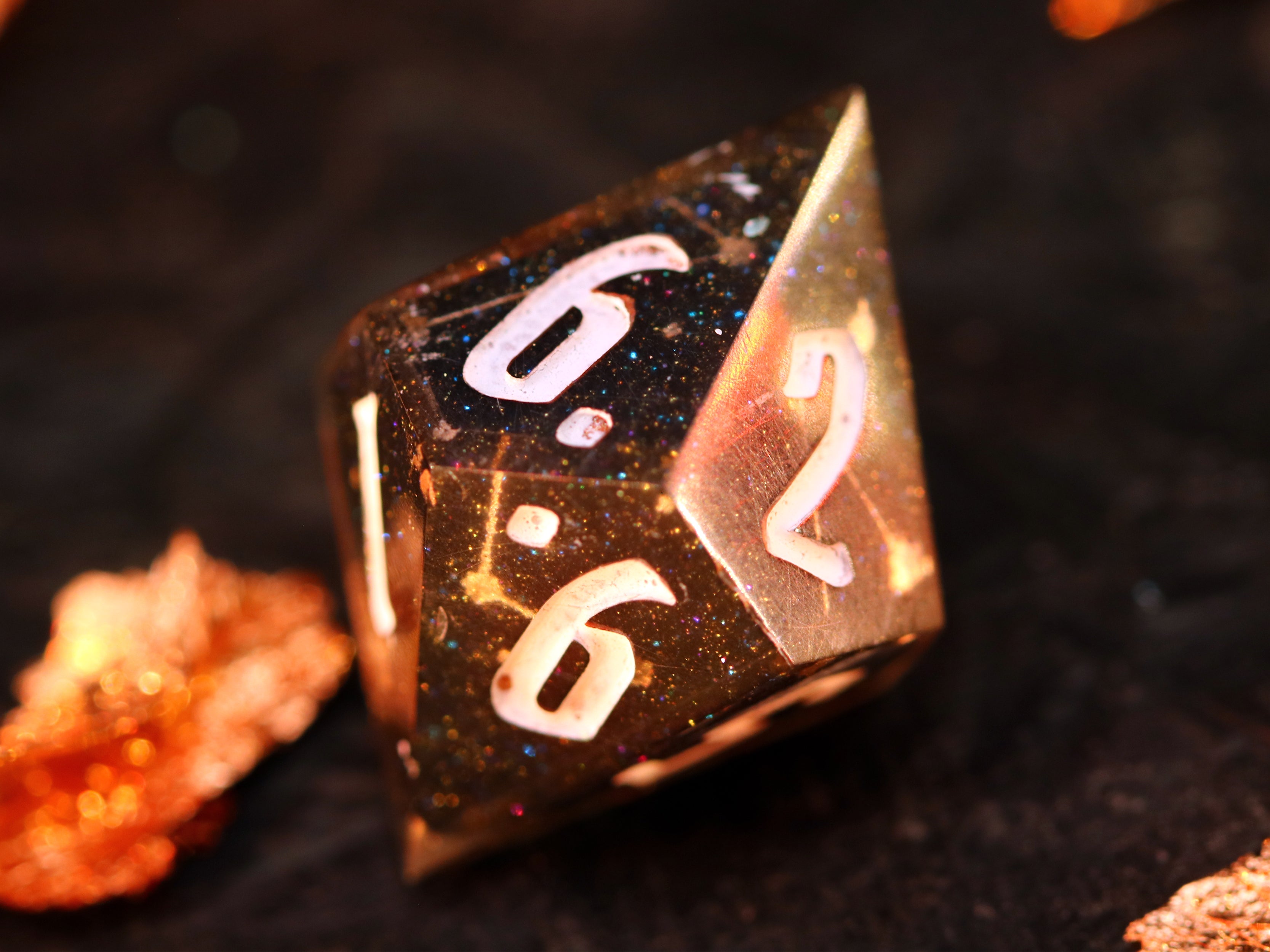 Start Chart - Handmade Polyhedral Dice Set